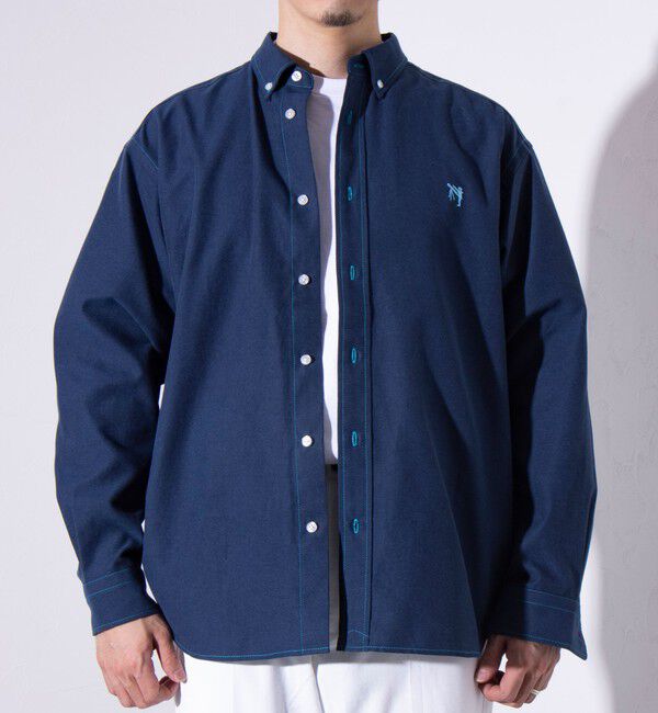 GLOSTER「【GLOSTER/グロスター】BOY ASTLAD ボタンダウン 長袖シャツ (無地/チェック)」|シャツ・ブラウス|