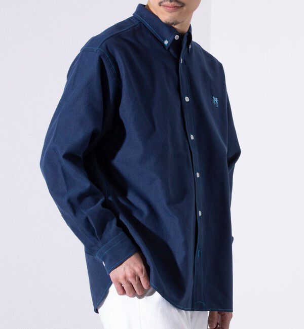 GLOSTER「【GLOSTER/グロスター】BOY ASTLAD ボタンダウン 長袖シャツ (無地/チェック)」|シャツ・ブラウス|