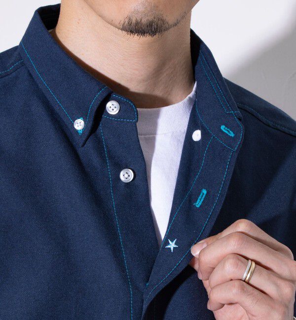 GLOSTER「【GLOSTER/グロスター】BOY ASTLAD ボタンダウン 長袖シャツ (無地/チェック)」|シャツ・ブラウス|