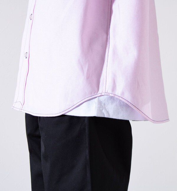 GLOSTER「【GLOSTER/グロスター】BOY ASTLAD ボタンダウン 長袖シャツ (無地/チェック)」|シャツ・ブラウス|