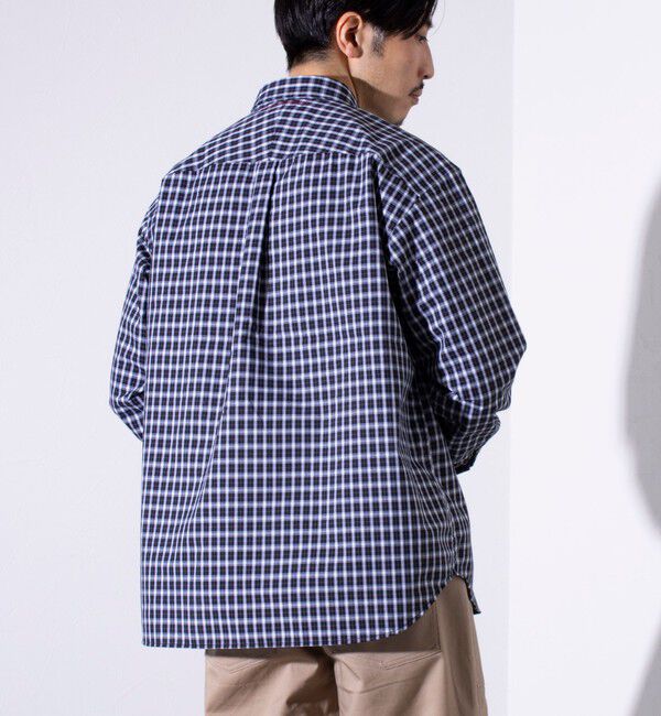 GLOSTER「【GLOSTER/グロスター】BOY ASTLAD ボタンダウン 長袖シャツ (無地/チェック)」|シャツ・ブラウス|