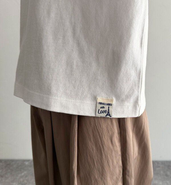 fredy emue「【新色追加！】ベーシッククロップド丈Tシャツ」|Tシャツ・カットソー|