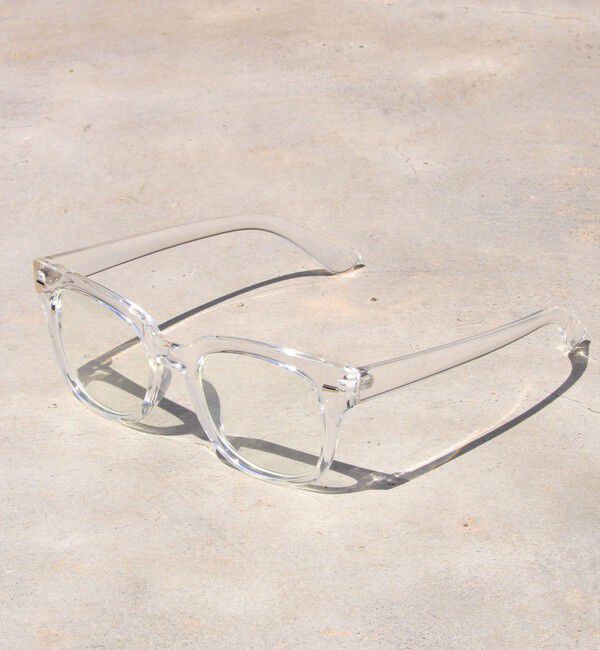 GLOSTER「【GLOSTER/グロスター】ニューベーシック カラーレンズサングラス」|サングラス|クリア