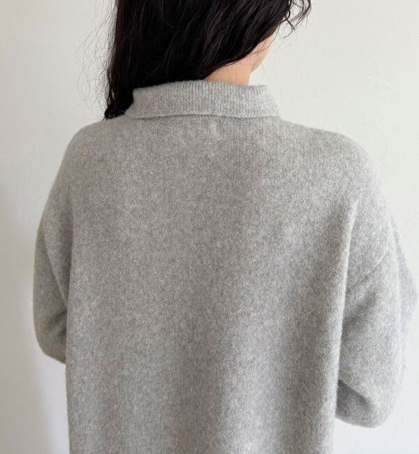 fredy emue「FR刺繍衿付きニットワンピース」|ワンピース|