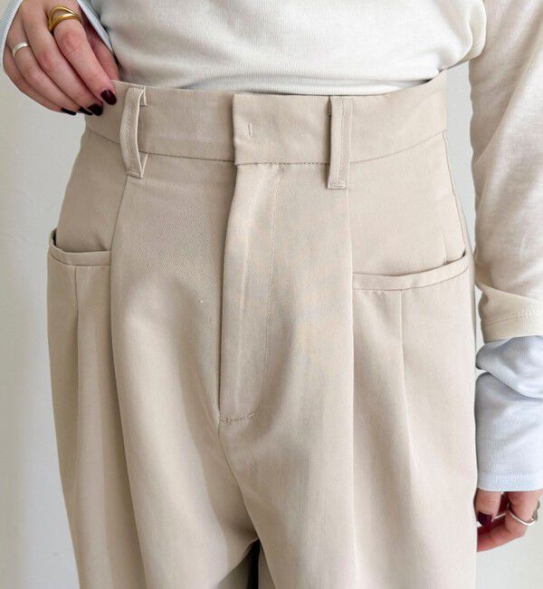 fredy emue「デザインポケットチノパンツ」|チノ|