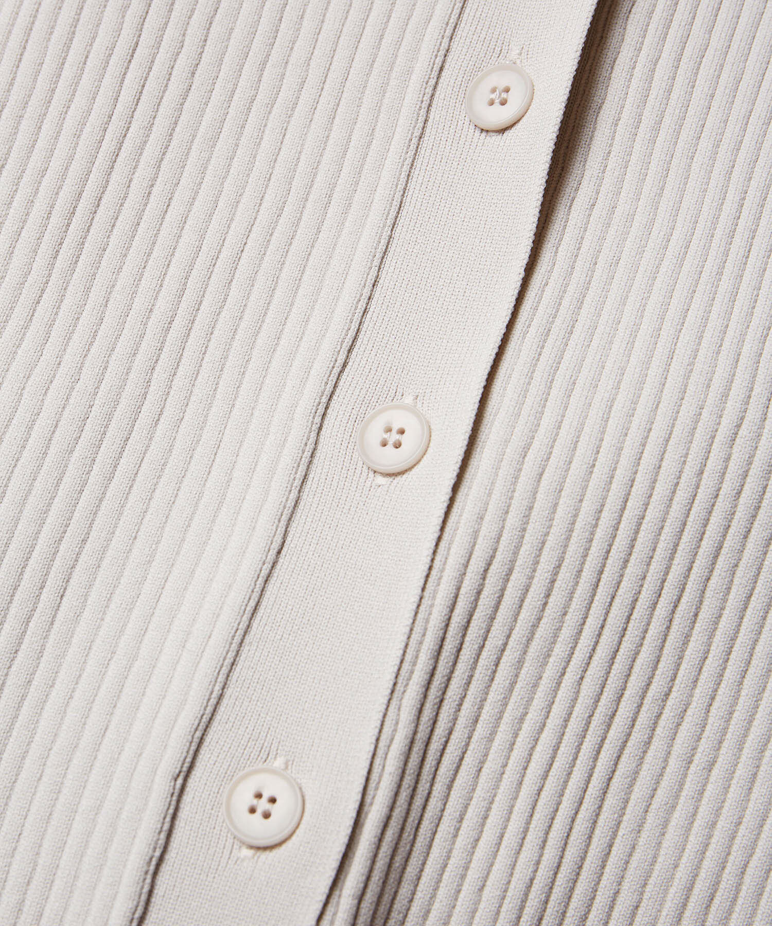 SALON adam et rope'「フレアースリーブリブVネックカーディガン【洗える】」|カーディガン|