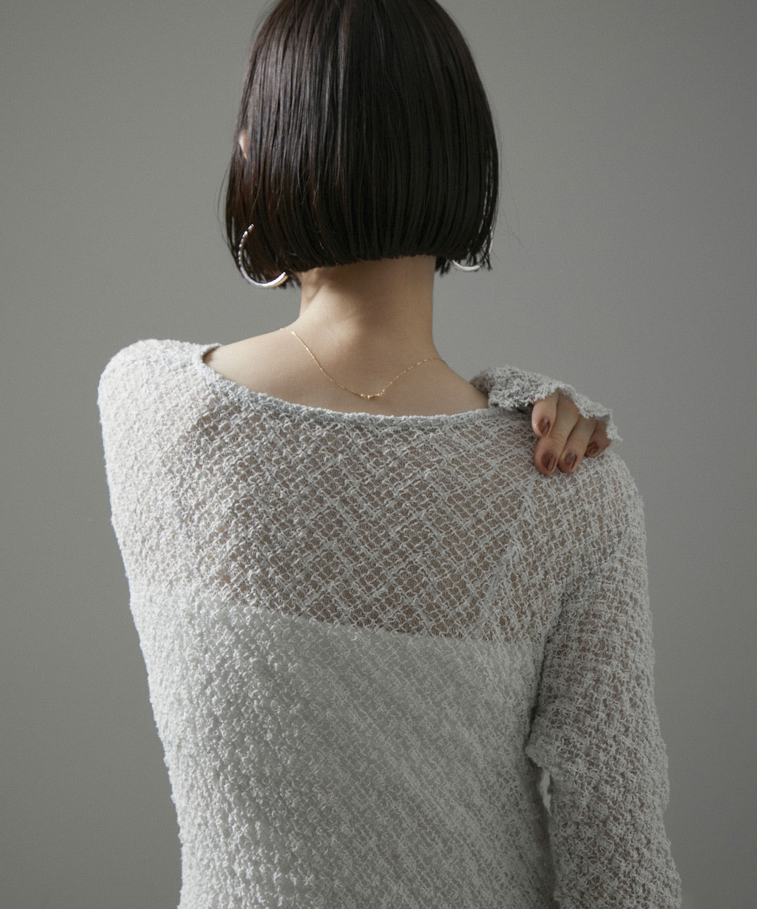 SALON adam et rope'「【NIPPON CULTURE】クラウドレースワンピース」|ワンピース|