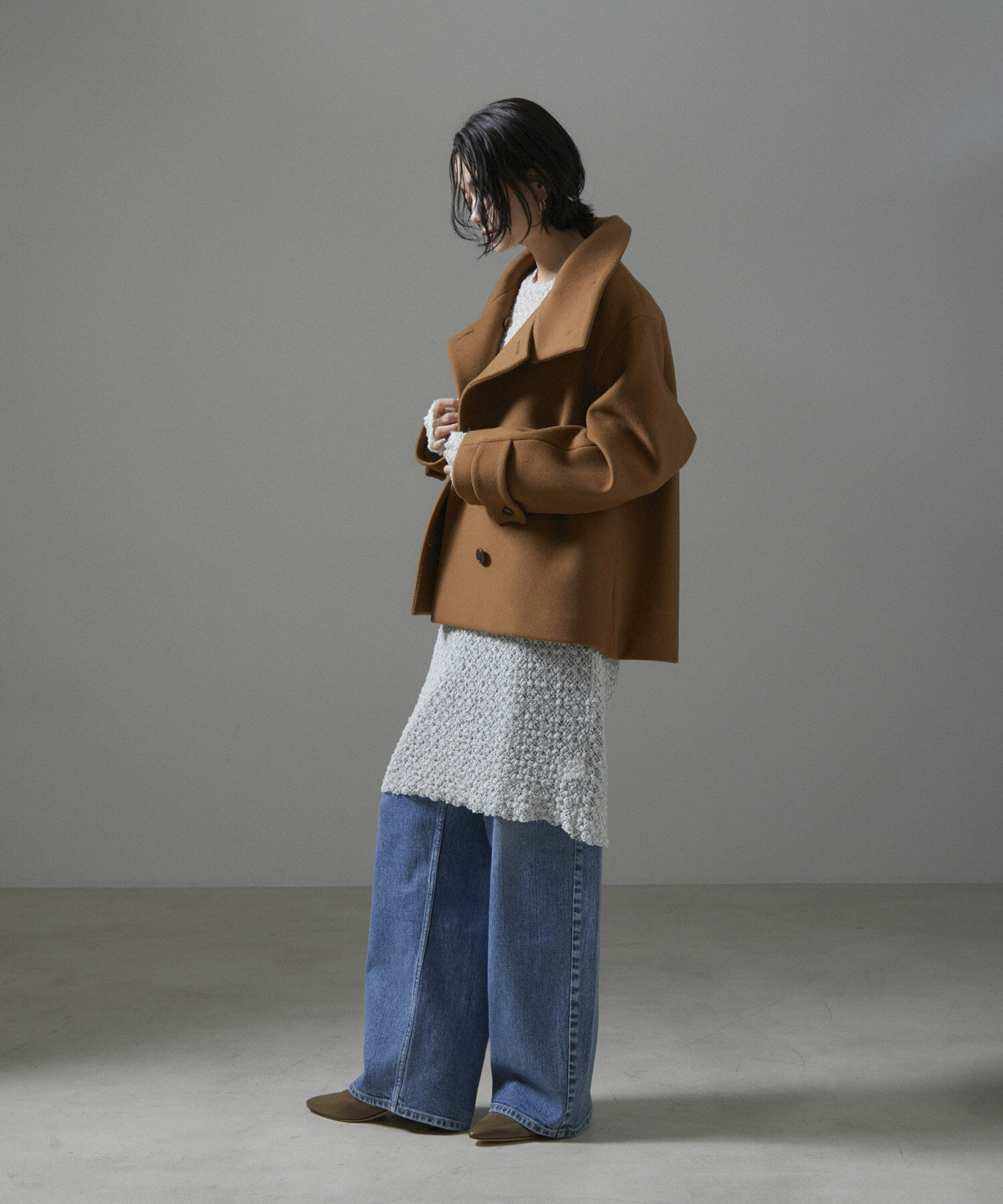 SALON adam et rope'「【NIPPON CULTURE】クラウドレースワンピース」|ワンピース|