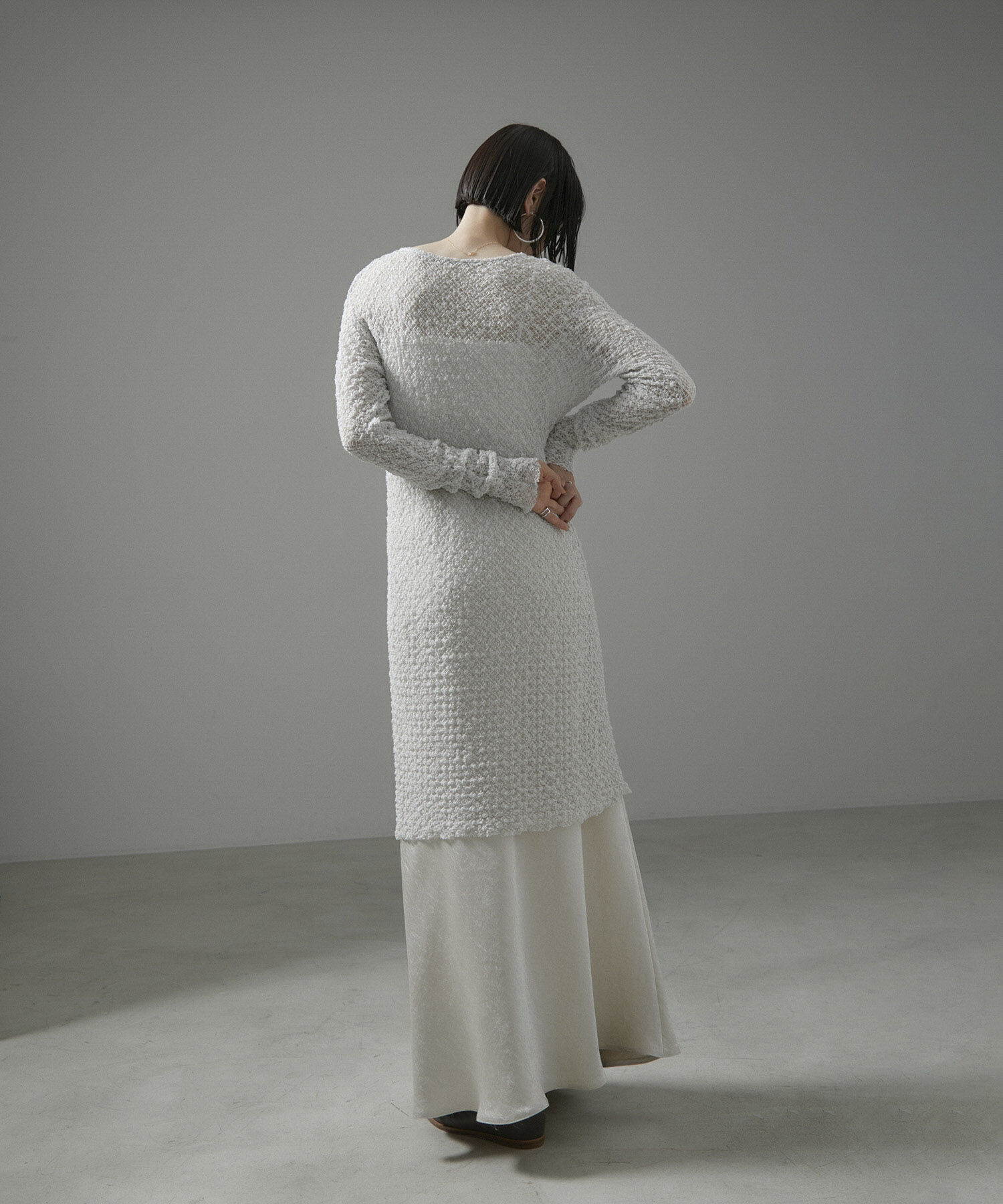 SALON adam et rope'「【NIPPON CULTURE】クラウドレースワンピース」|ワンピース|