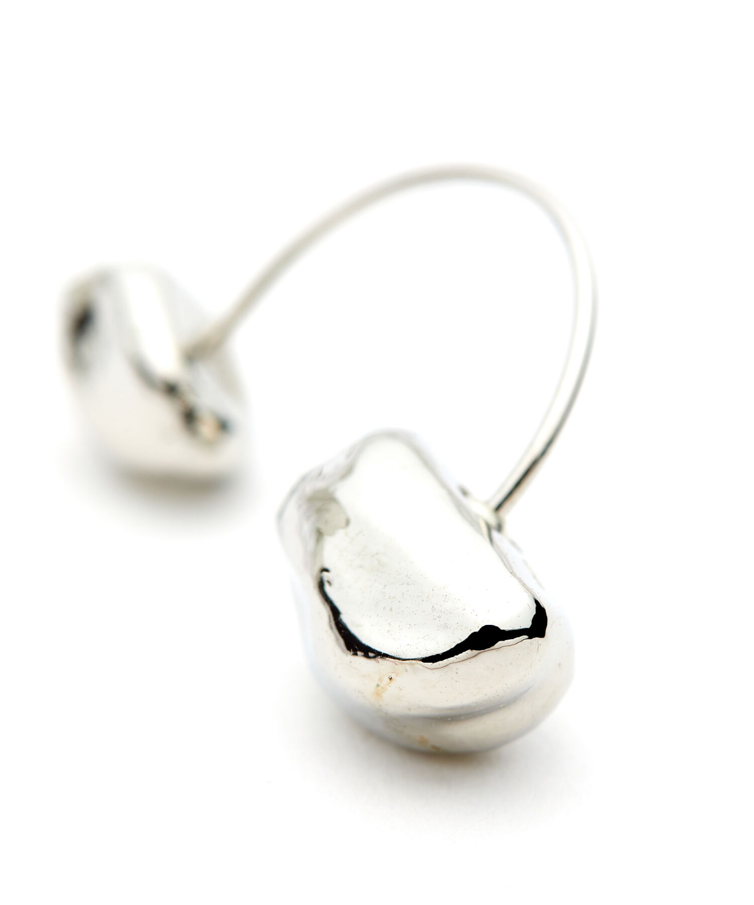 ROPE「【R（ロペ アール）】 SV925 デザインフープピアス」|ピアス|