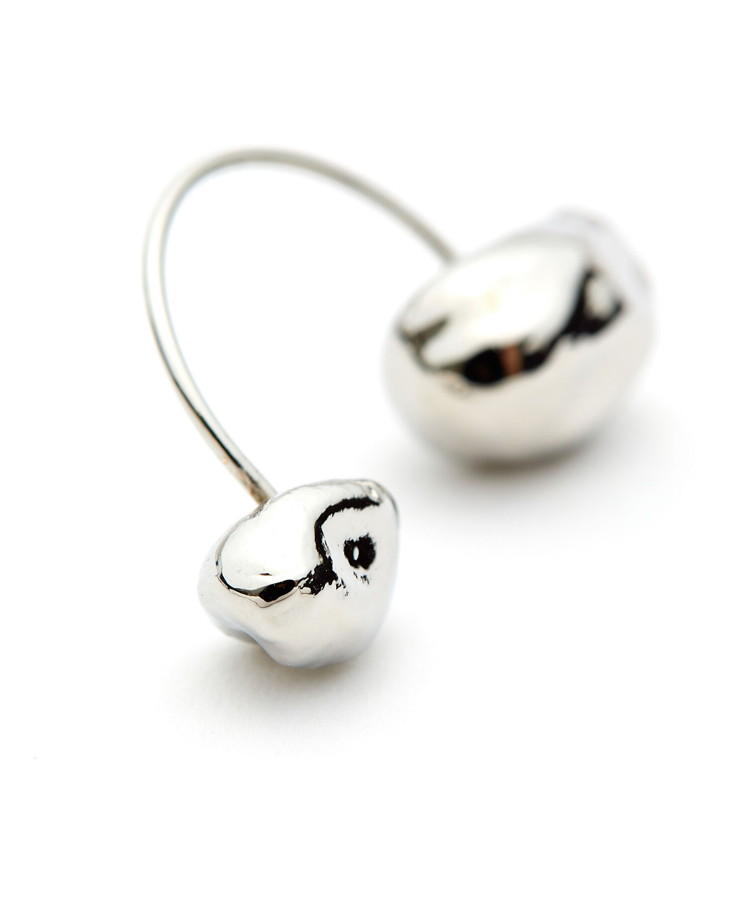 ROPE「【R（ロペ アール）】 SV925 デザインフープピアス」|ピアス|