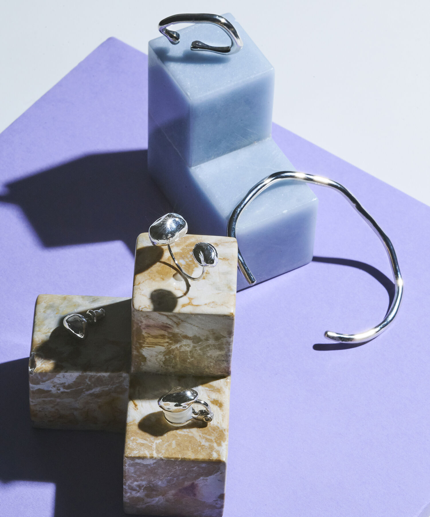 ROPE「【R（ロペ アール）】 SV925 デザインフープピアス」|ピアス|