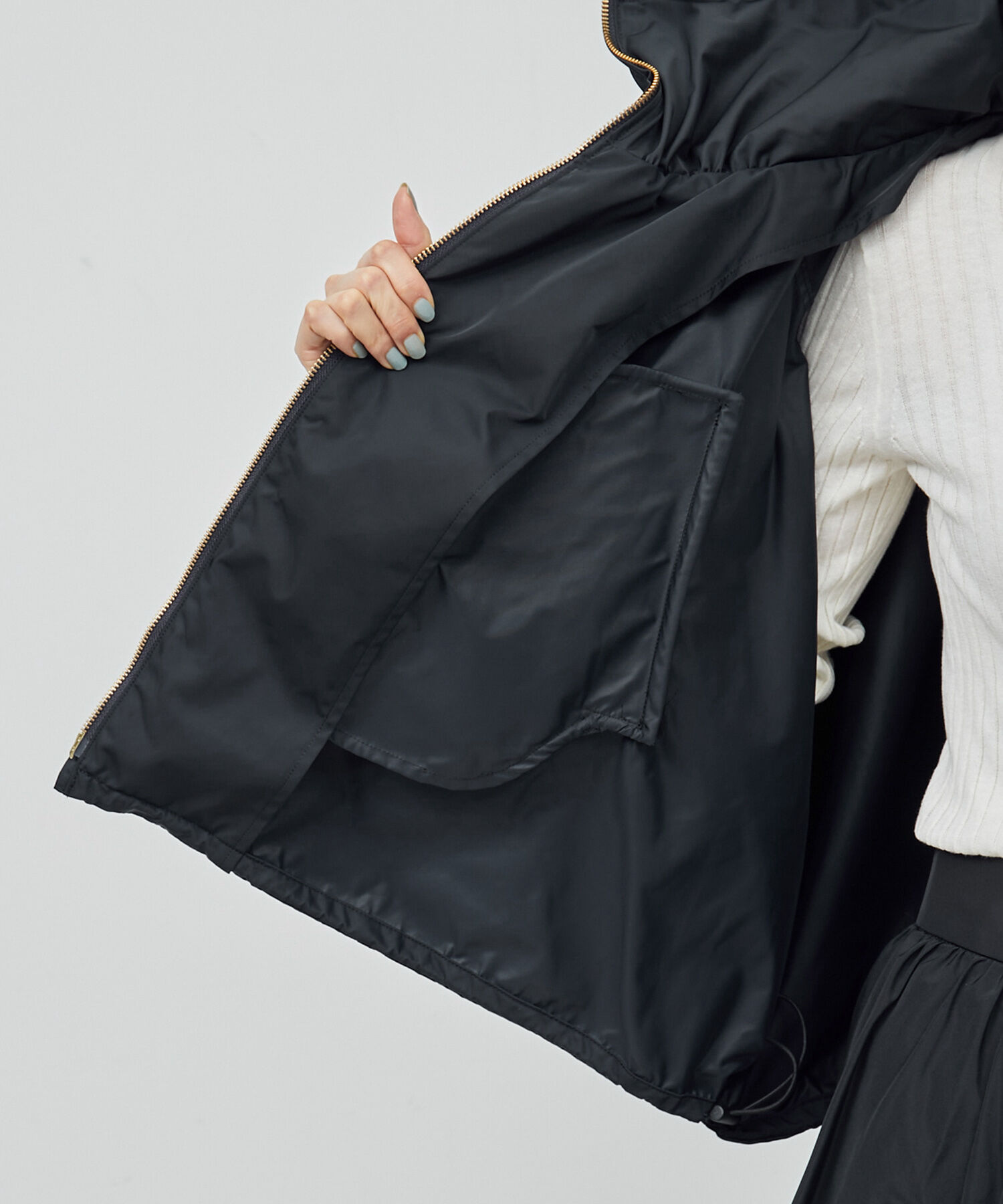 ROPE「ギャザーマウンテンパーカー【雑誌掲載】」|アウトドア|