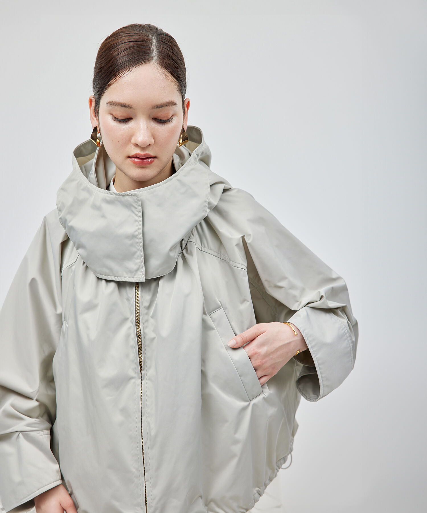 ROPE「ギャザーマウンテンパーカー【雑誌掲載】」|アウトドア|