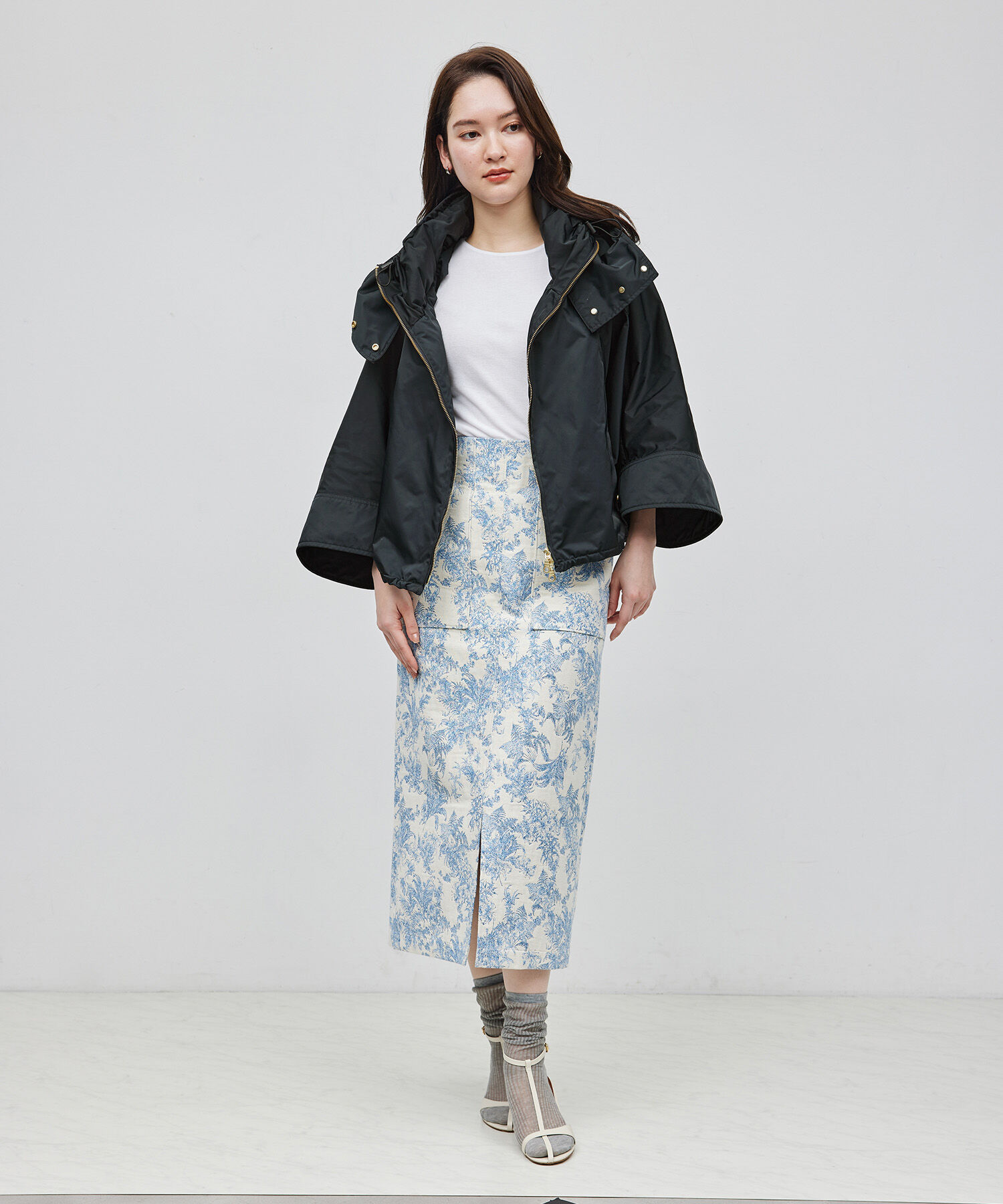 ROPE「ギャザーマウンテンパーカー【雑誌掲載】」|アウトドア|