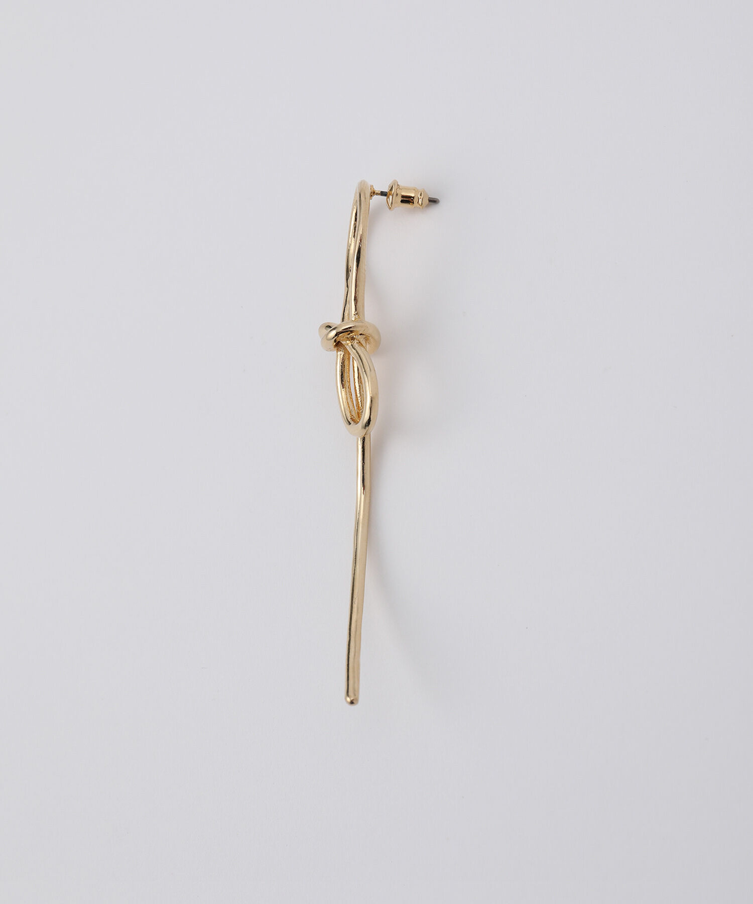 ROPE「【雑誌掲載】ラインモチーフアシンメトリーピアス【メディア掲載】」|ピアス|