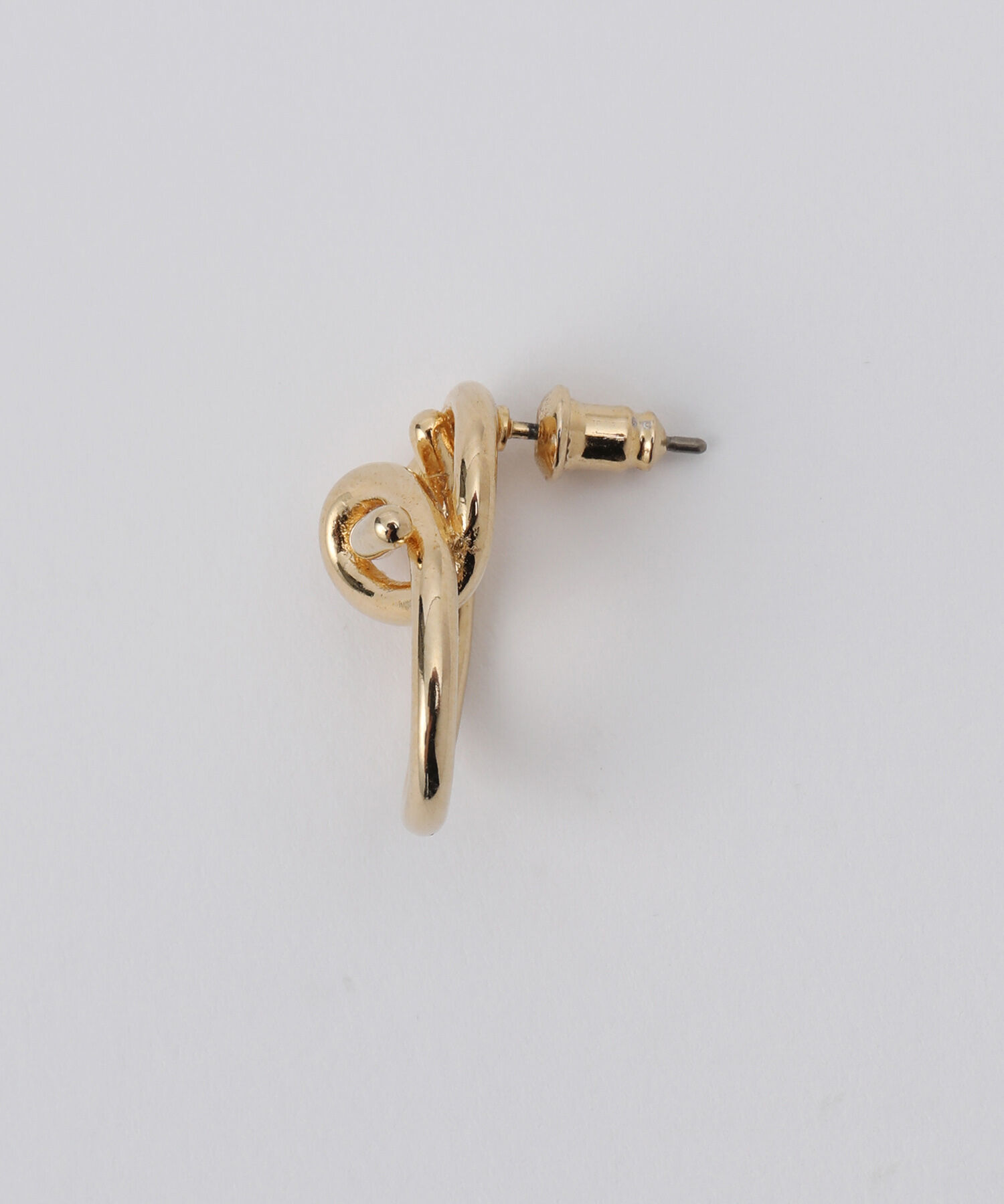 ROPE「【雑誌掲載】ラインモチーフアシンメトリーピアス【メディア掲載】」|ピアス|