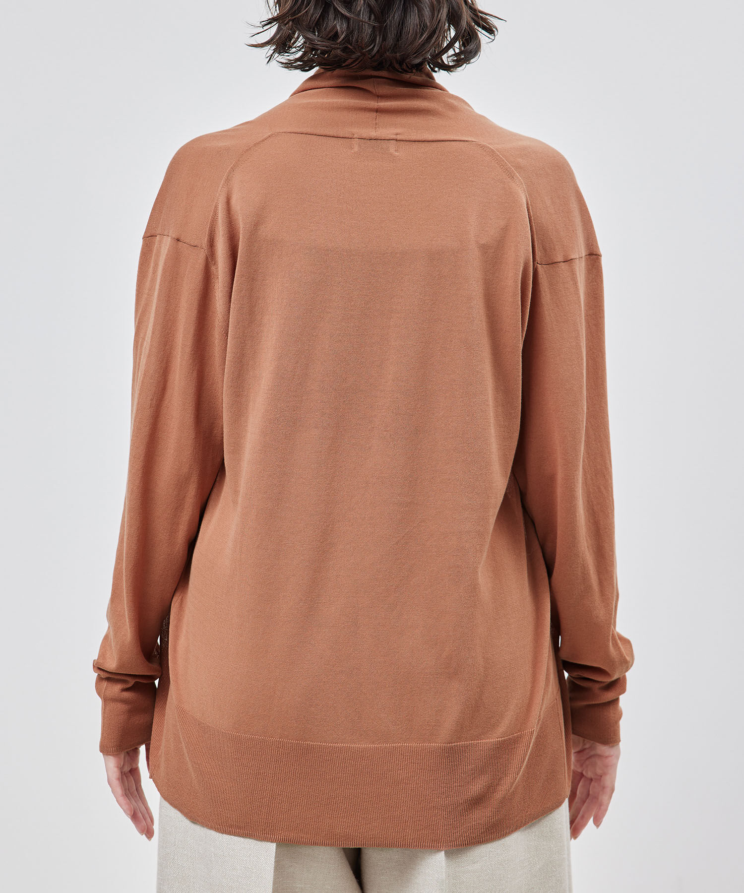 ROPE「【洗える】【接触冷感】ICE COTTONトッパーカーディガン」|カーディガン|