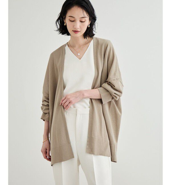 ROPE「【洗える】トッパーカーディガン」|カーディガン|