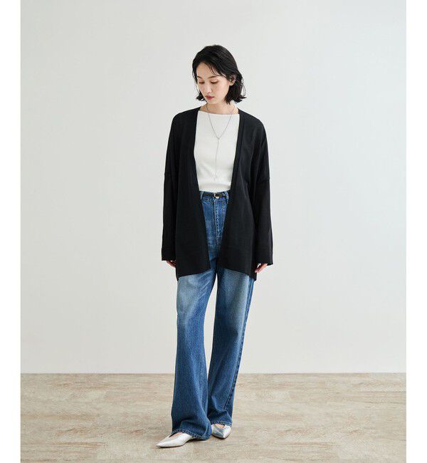 ROPE「【洗える】トッパーカーディガン」|カーディガン|