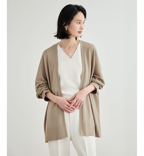 ROPE「【洗える】トッパーカーディガン」|カーディガン|