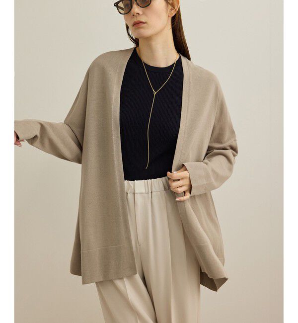 ROPE「【洗える】トッパーカーディガン」|カーディガン|