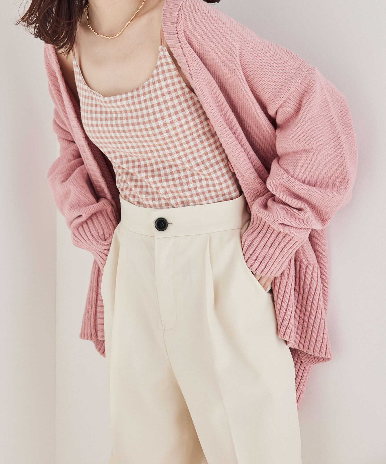 vis-a-vis「【WEB限定】すっきりハーフパンツ【セットアップ対応】」|スラックス|