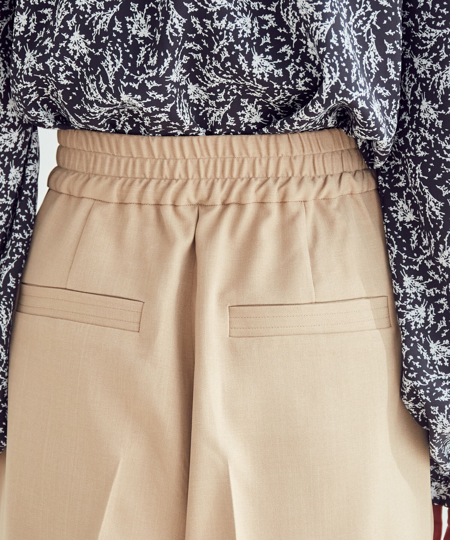 vis-a-vis「【WEB限定】すっきりハーフパンツ【セットアップ対応】」|スラックス|