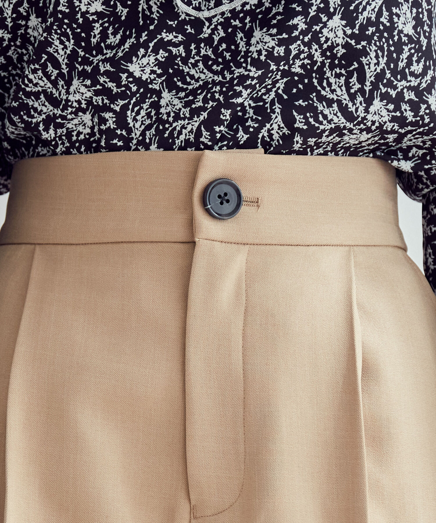 vis-a-vis「【WEB限定】すっきりハーフパンツ【セットアップ対応】」|スラックス|