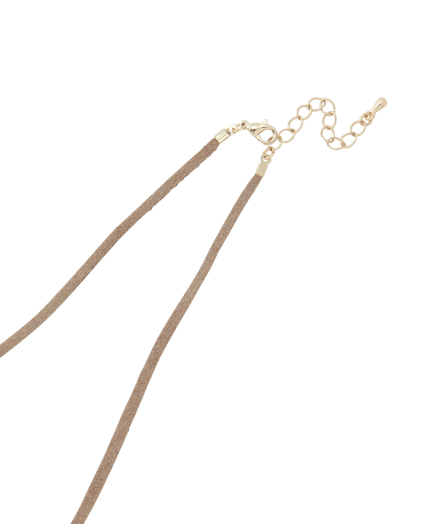 ROPE PICNIC PASSAGE「スエードライクテープコンビロングネックレス」|ネックレス|