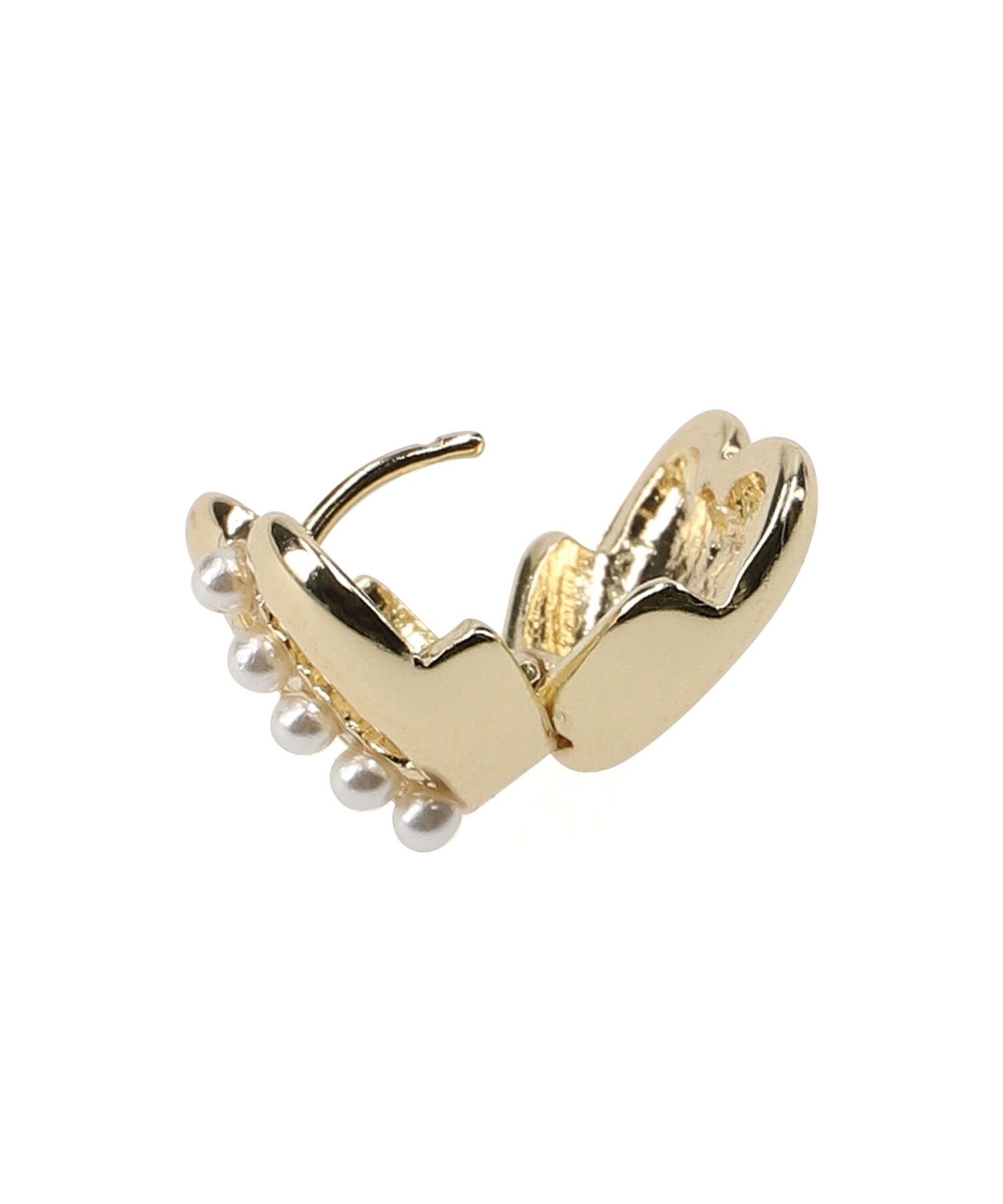 ROPE PICNIC PASSAGE「パールラインモチーフミニワンタッチピアス」|ピアス|