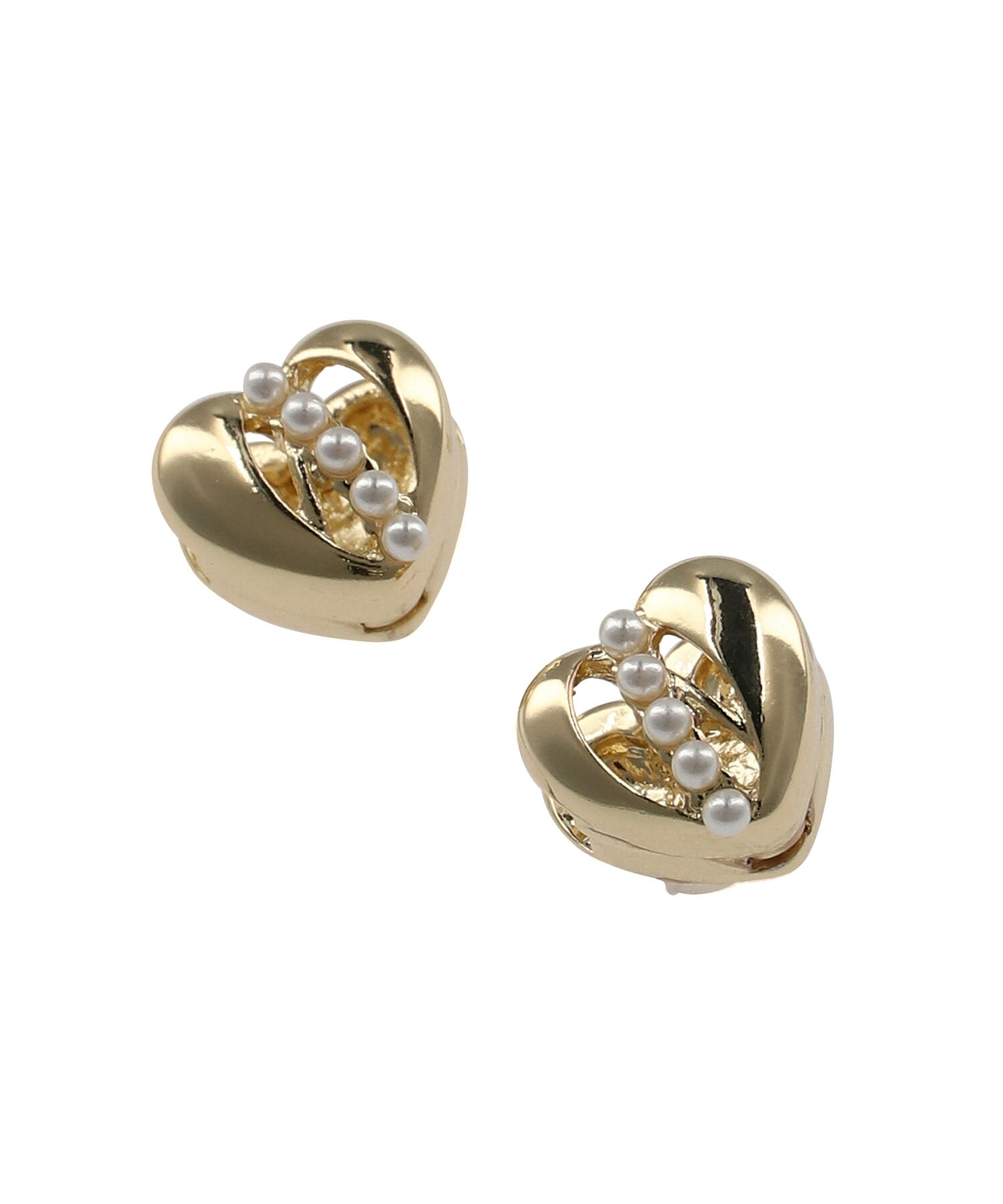 ROPE PICNIC PASSAGE「パールラインモチーフミニワンタッチピアス」|ピアス|