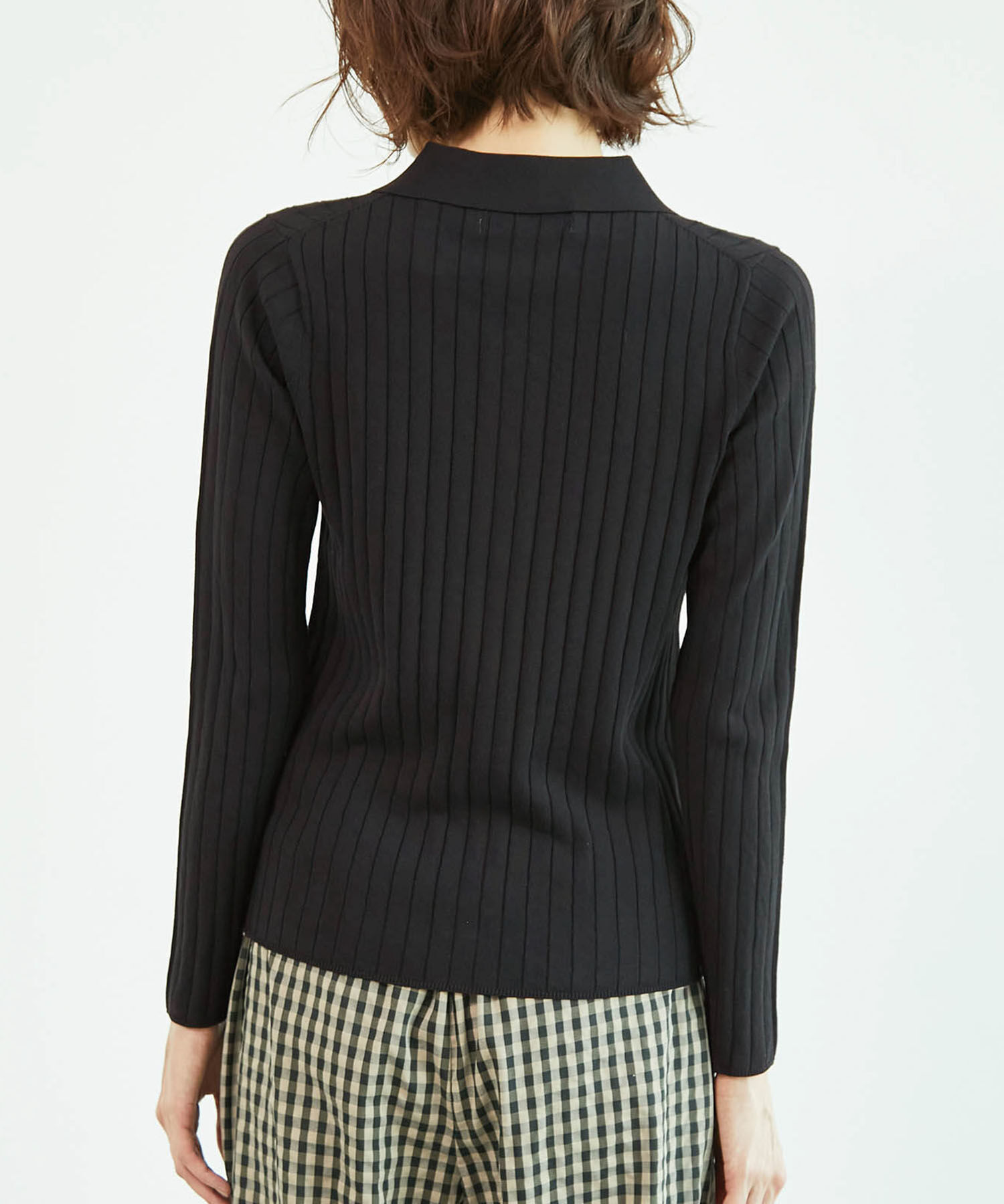 Rope&rsquo;Picnic「ポロニットカーディガン」|カーディガン|