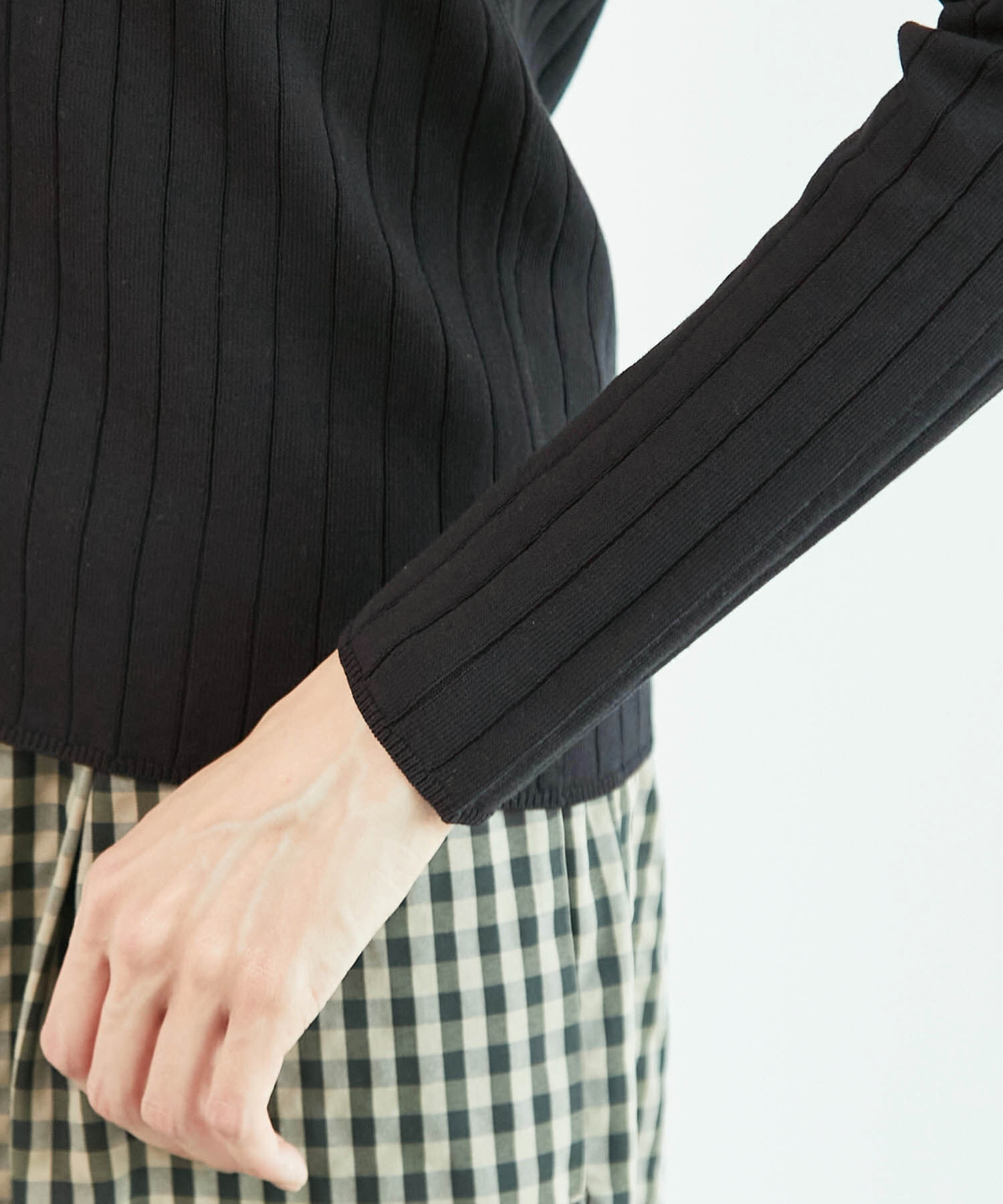 Rope&rsquo;Picnic「ポロニットカーディガン」|カーディガン|