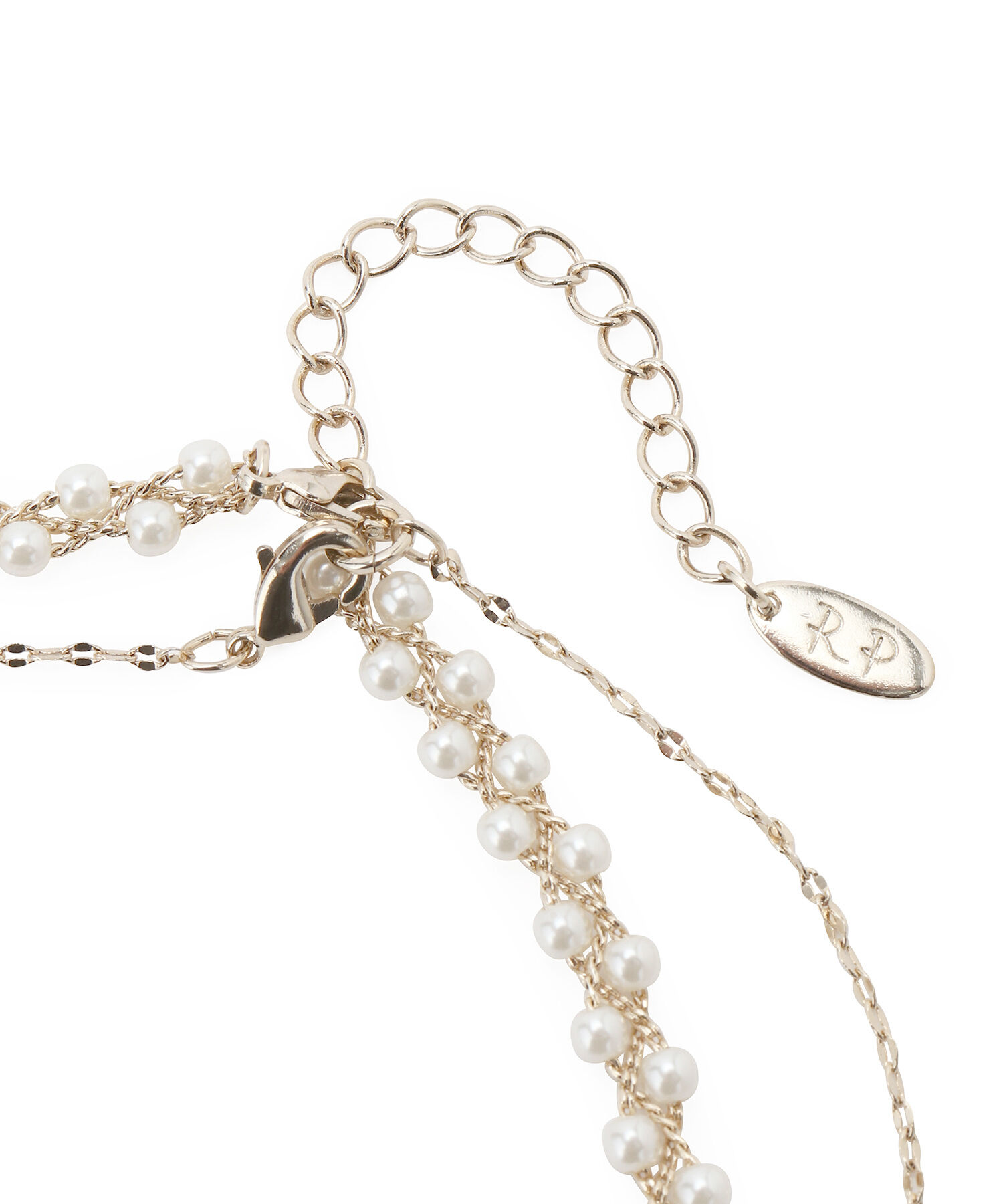 ROPE PICNIC PASSAGE「スリムパールウィーブネショートックレス」|ネックレス|