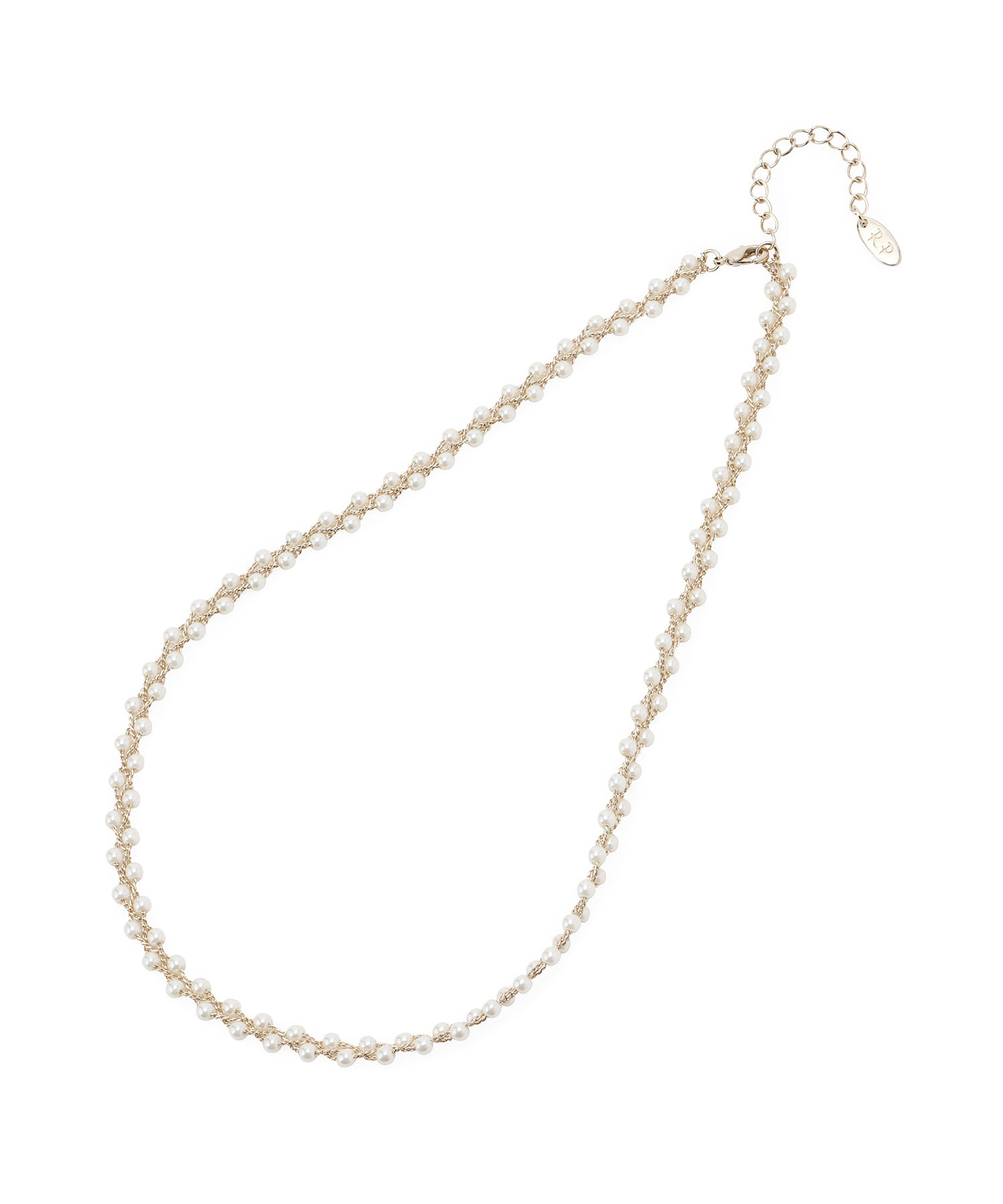 ROPE PICNIC PASSAGE「スリムパールウィーブネショートックレス」|ネックレス|