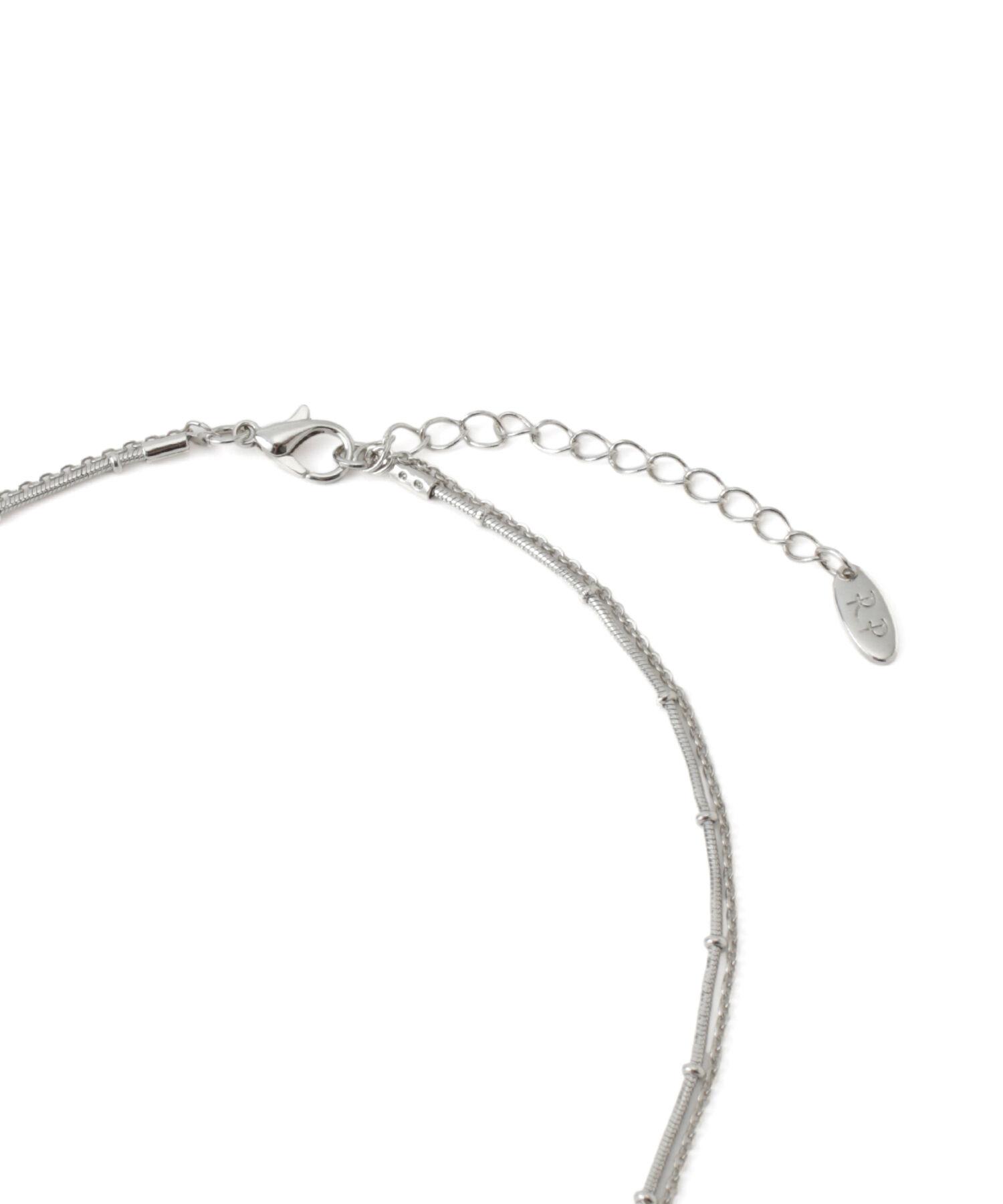 ROPE PICNIC PASSAGE「コイントップデザインチェーン2連ショートネックレス」|ネックレス|