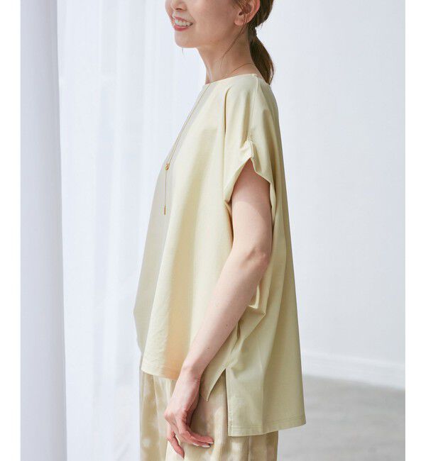 Rope&rsquo;Picnic「マルチファンクション二の腕すっきり見えカットトップス」|Tシャツ・カットソー|