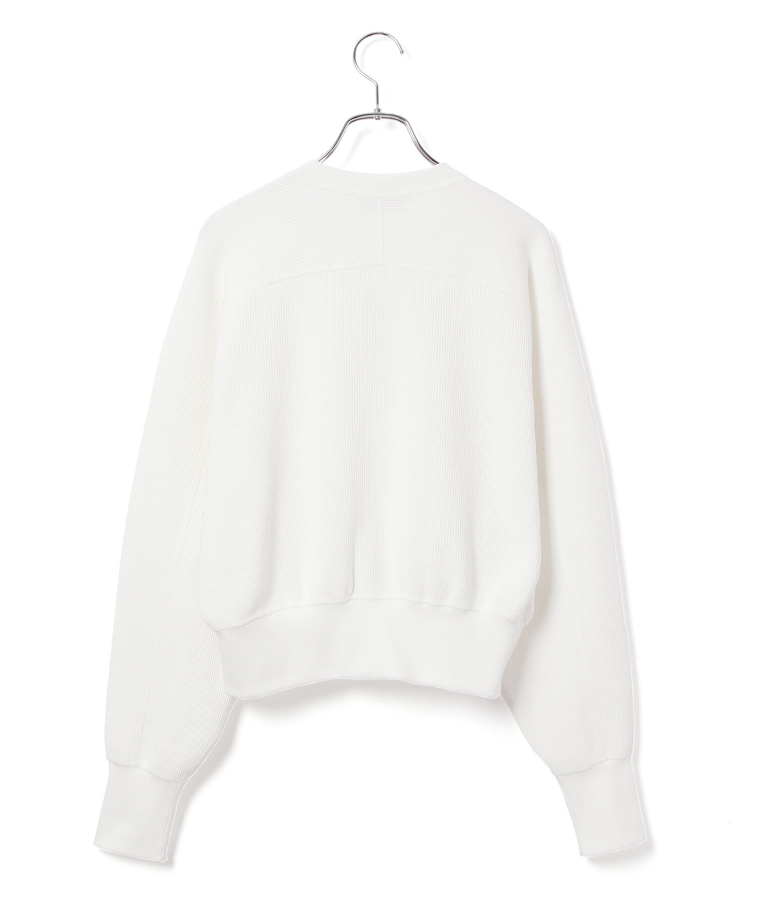 ADAM ET ROPE'「【サステナブル】キーネックスナップカーディガン」|カーディガン|