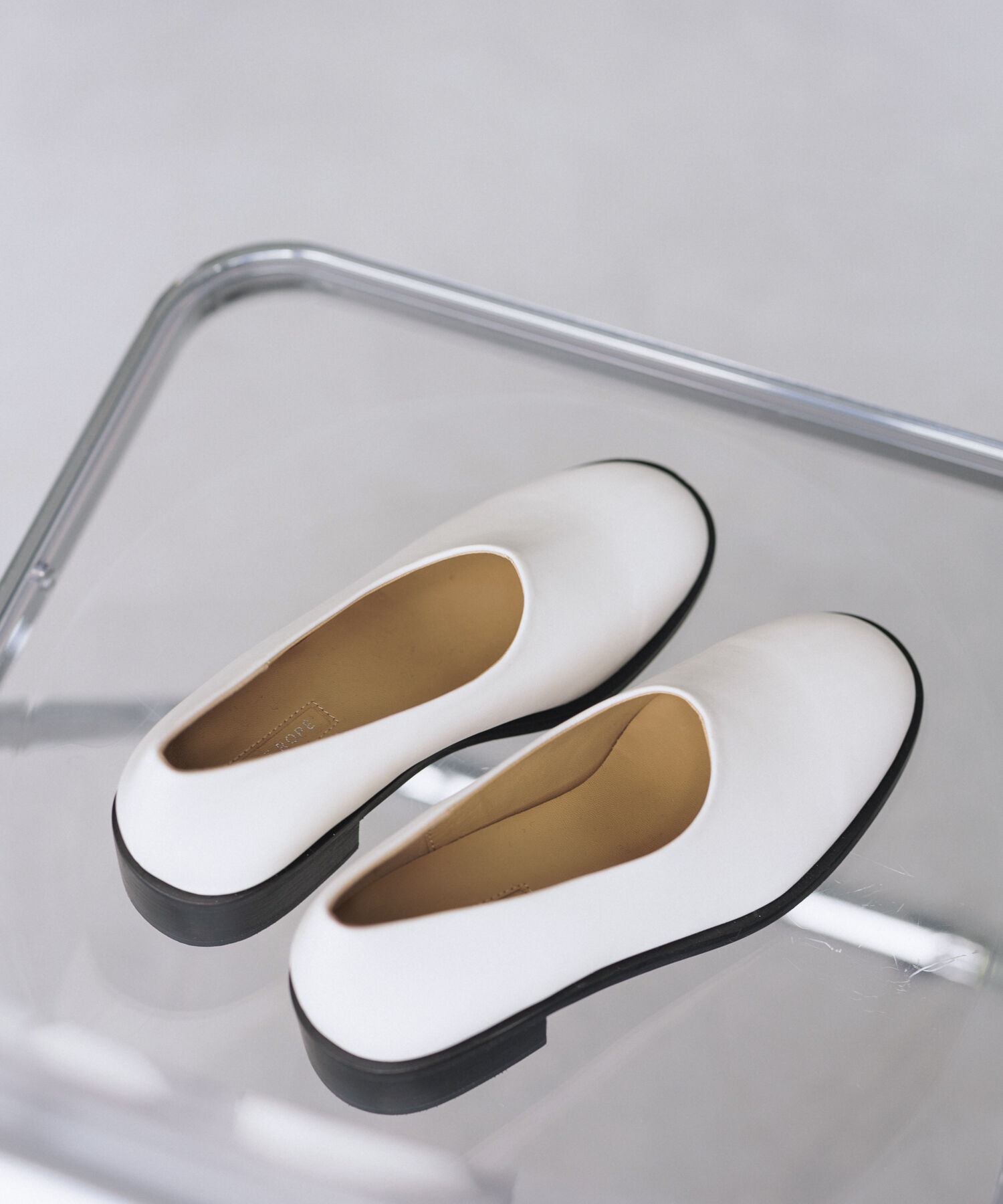 ADAM ET ROPE'「マニッシュパンプス」|パンプス|ホワイト(10)