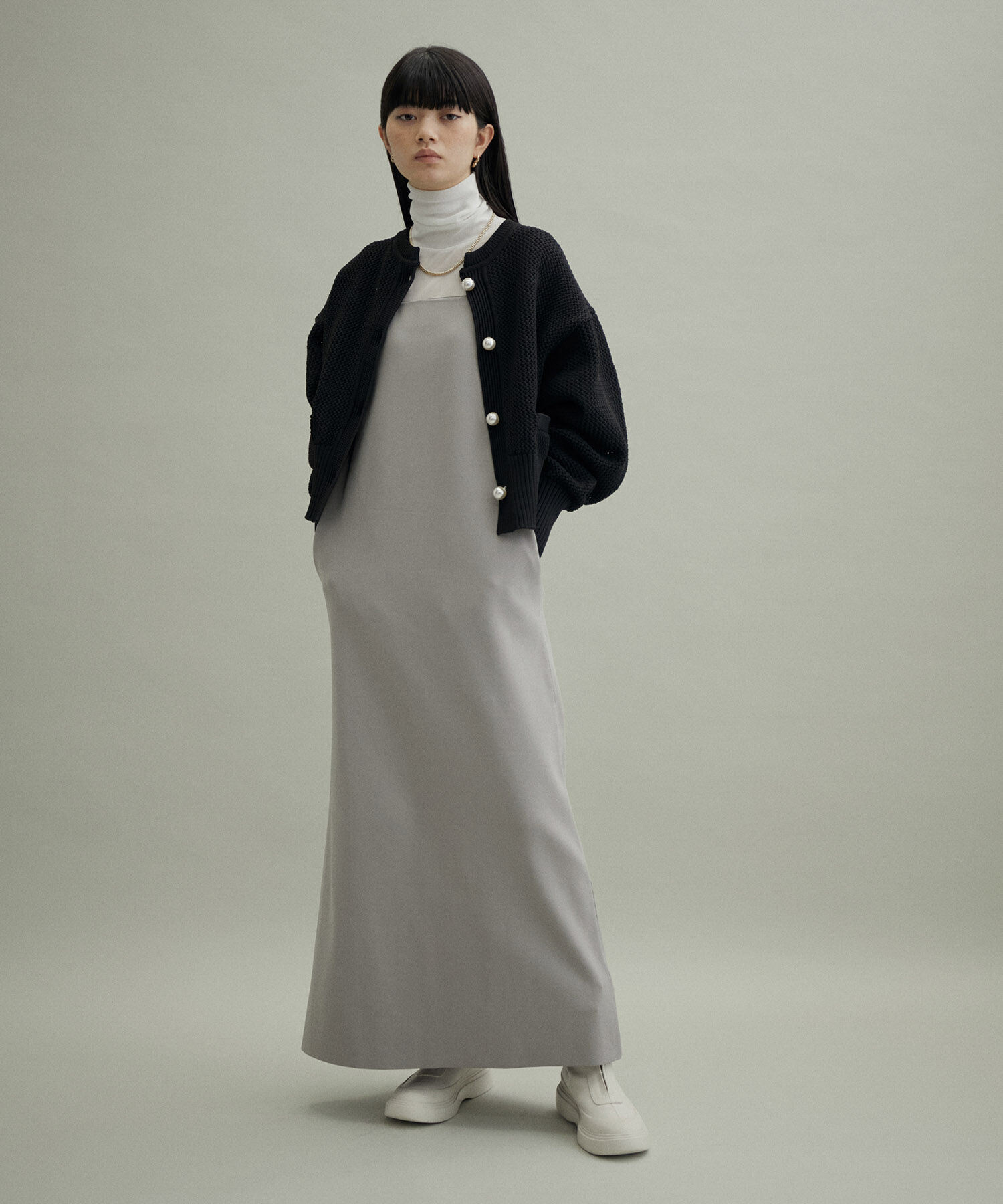 ADAM ET ROPE'「【WEB限定・一部公式サイト限定カラー】パターンニットカーディガン」|カーディガン|