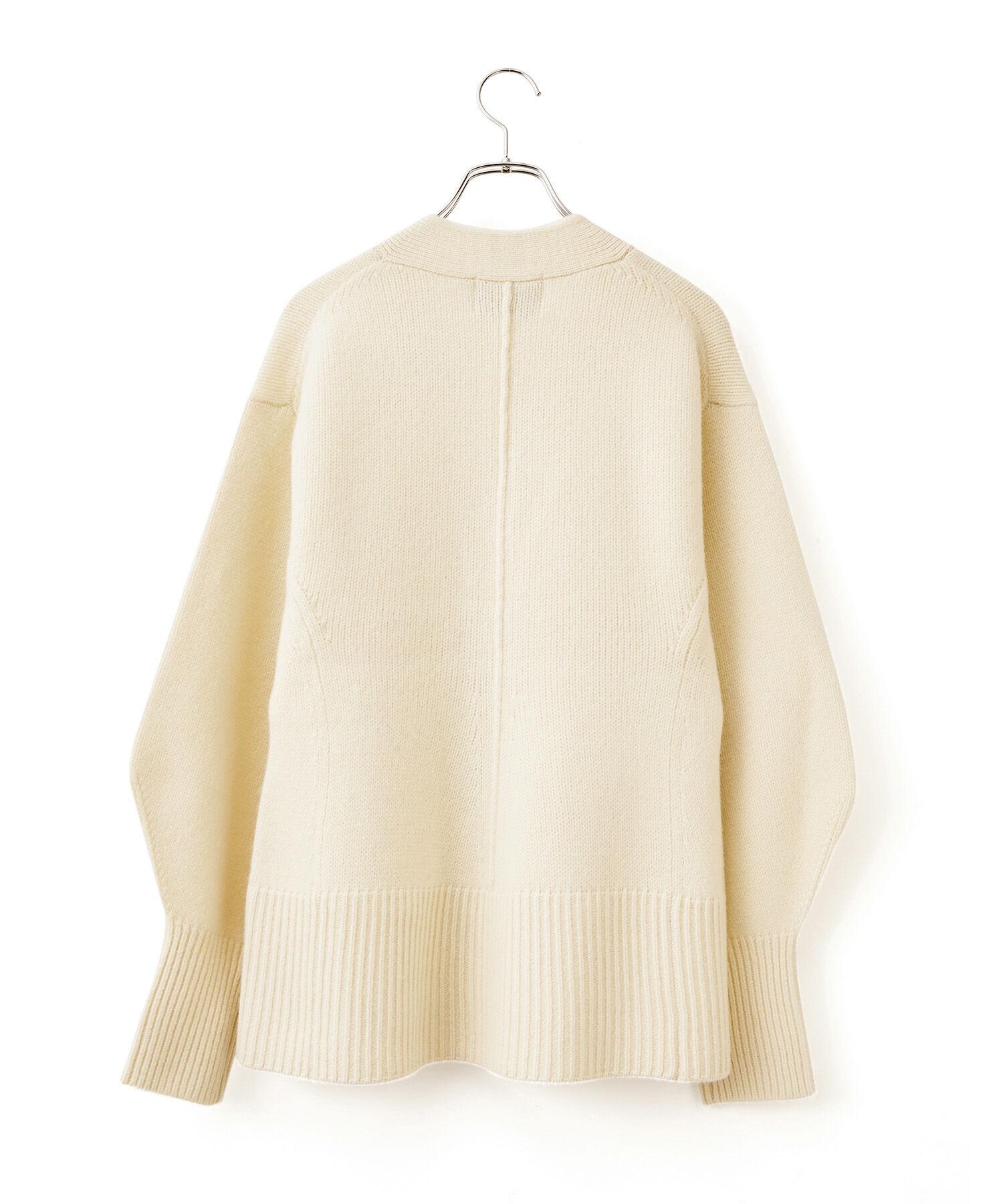 ADAM ET ROPE'「ウールカシミヤシェイプカーディガン」|カーディガン|