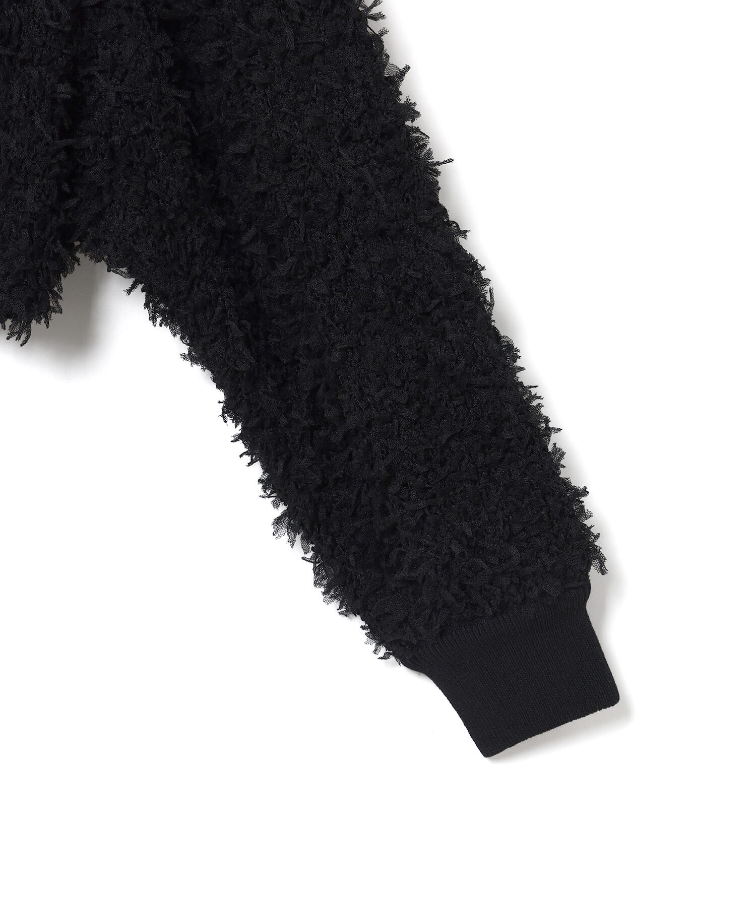 ADAM ET ROPE'「フリンジニットブルゾン」|カーディガン|