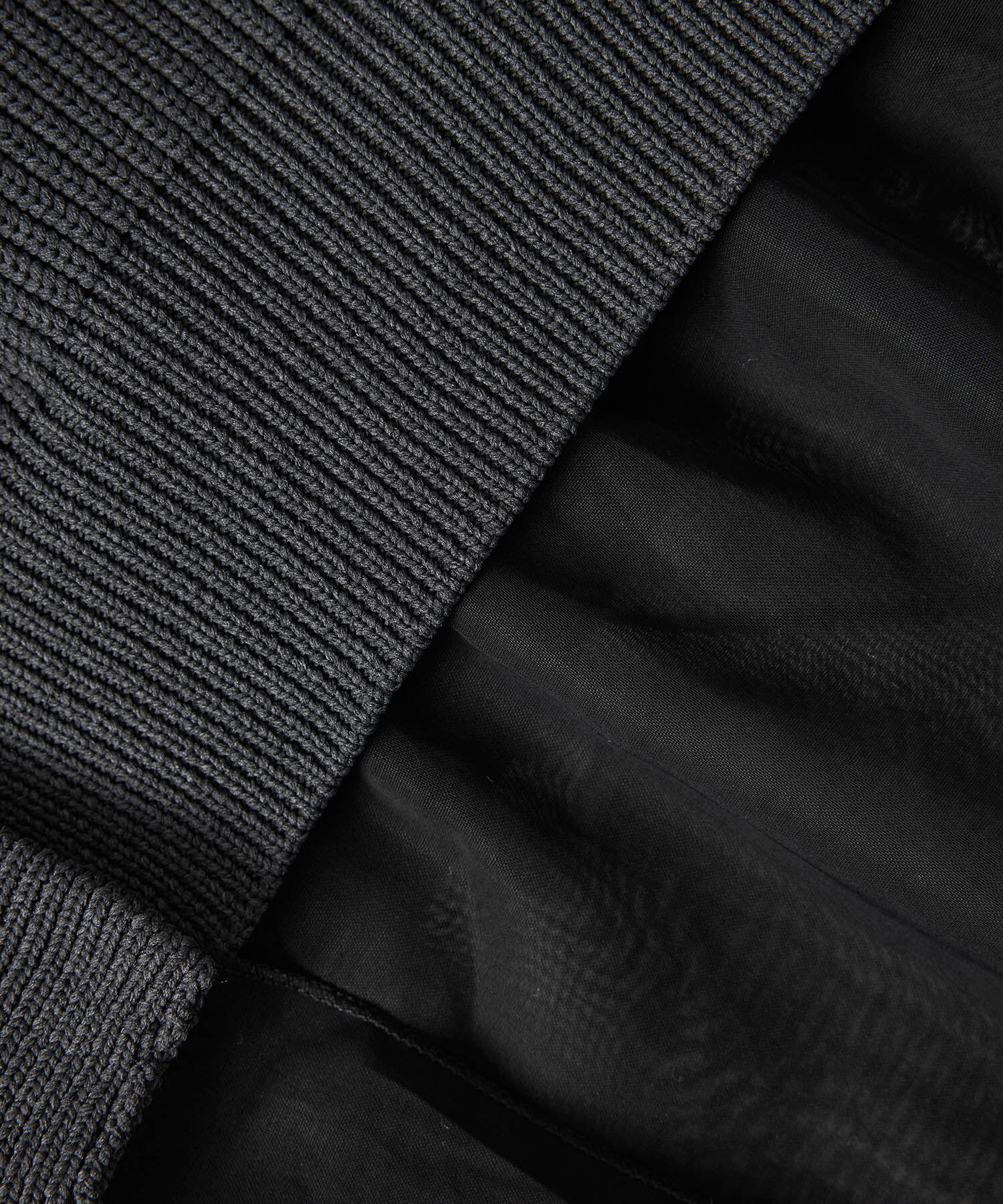 ADAM ET ROPE'「【サステナブル】シアーペプラムカーディガン」|カーディガン|