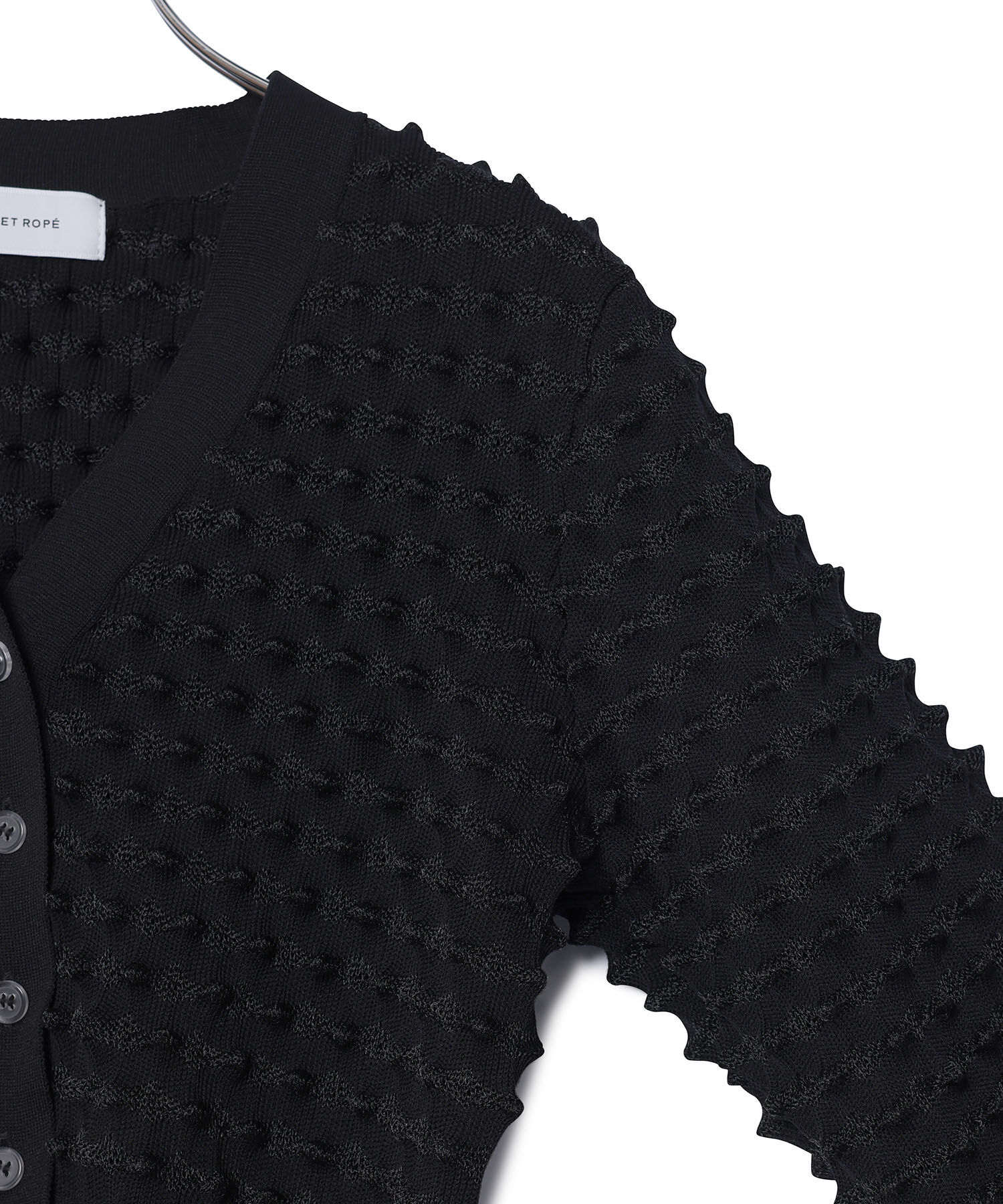 ADAM ET ROPE'「【洗える】TOGETOGEクロップドカーディガン」|カーディガン|