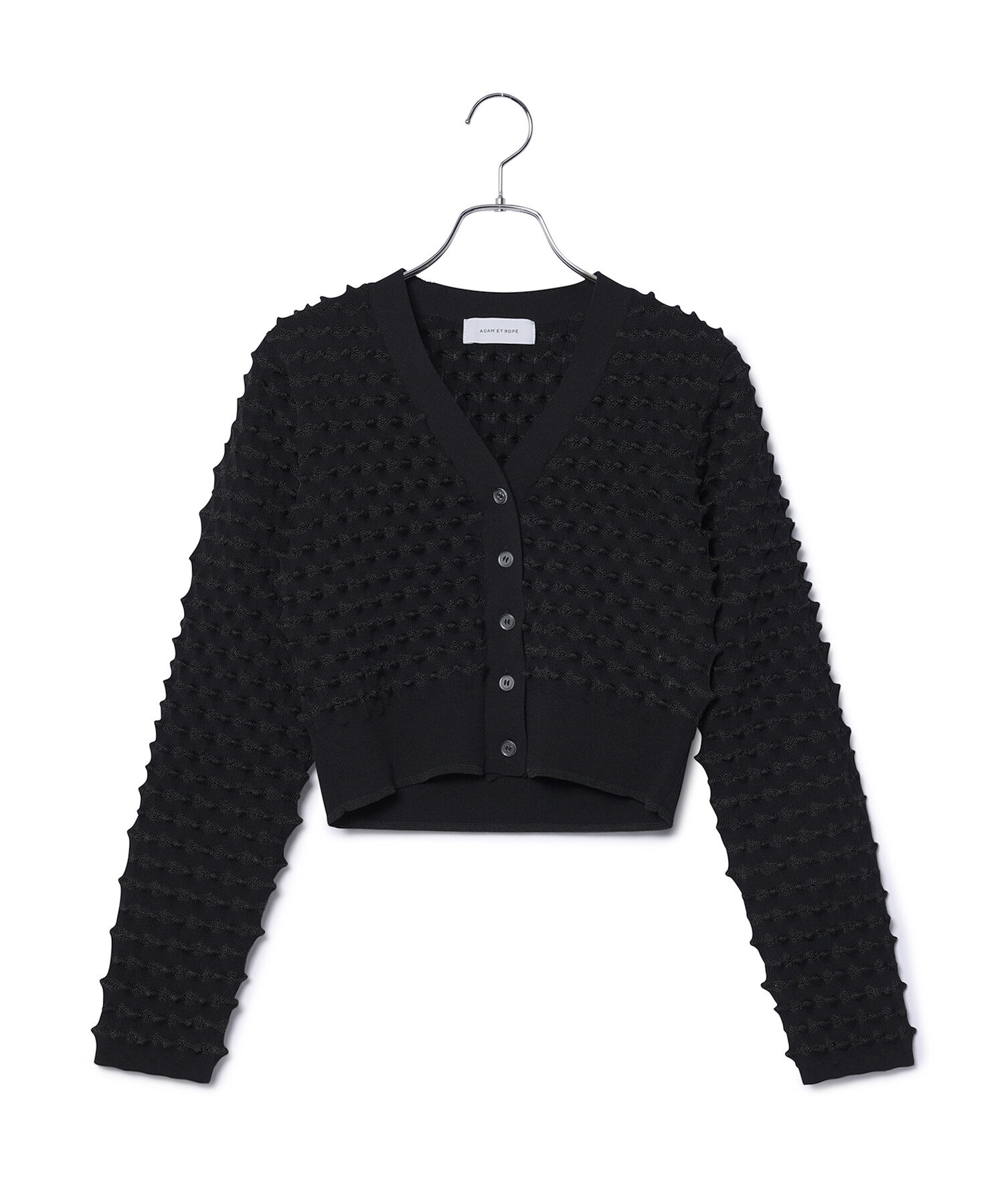 ADAM ET ROPE'「【洗える】TOGETOGEクロップドカーディガン」|カーディガン|