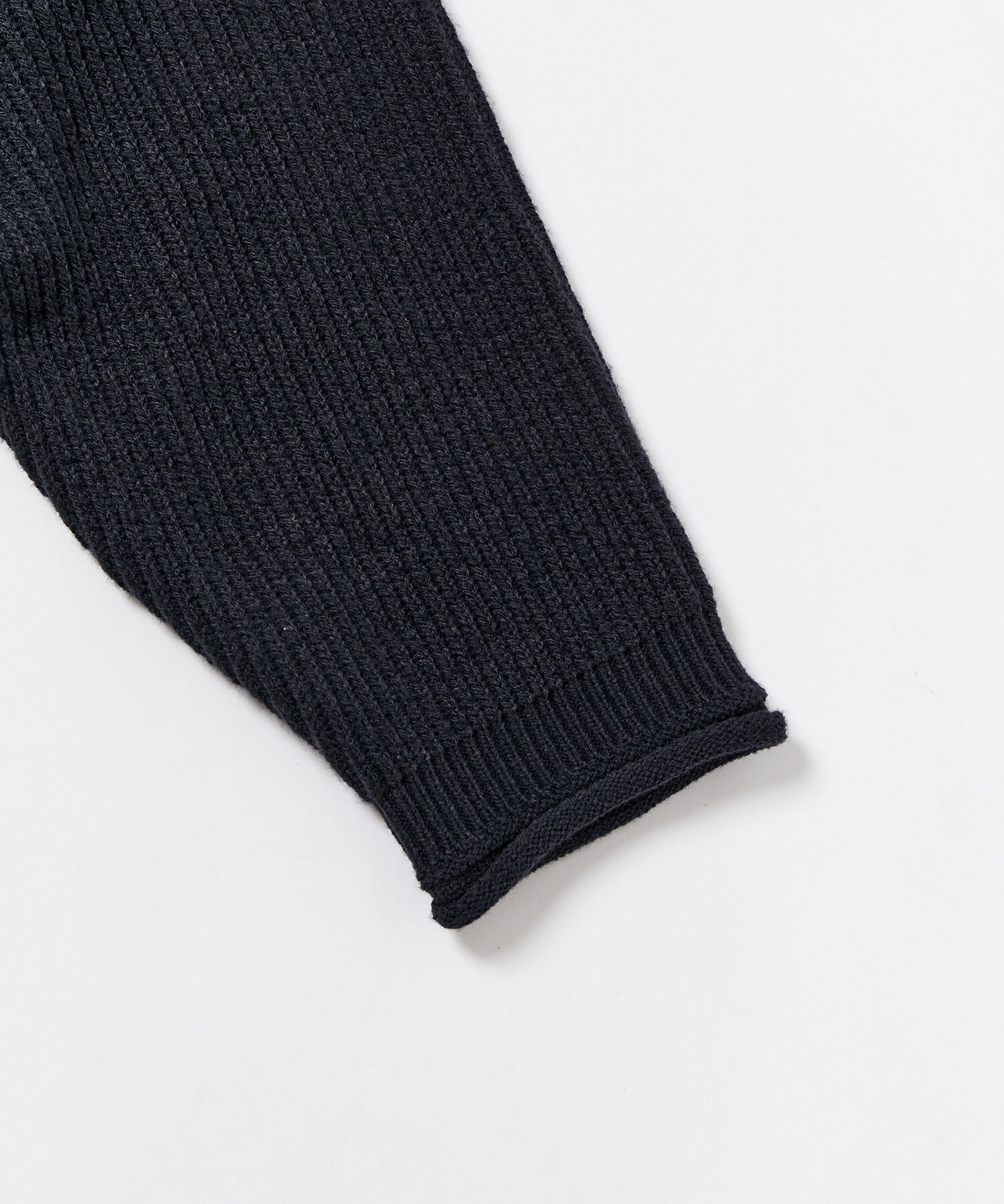 ADAM ET ROPE'「ルーズシルエット ハーフジップ ビッグカラー ニット プルオーバー / ユニセックス」|ニット・セーター|