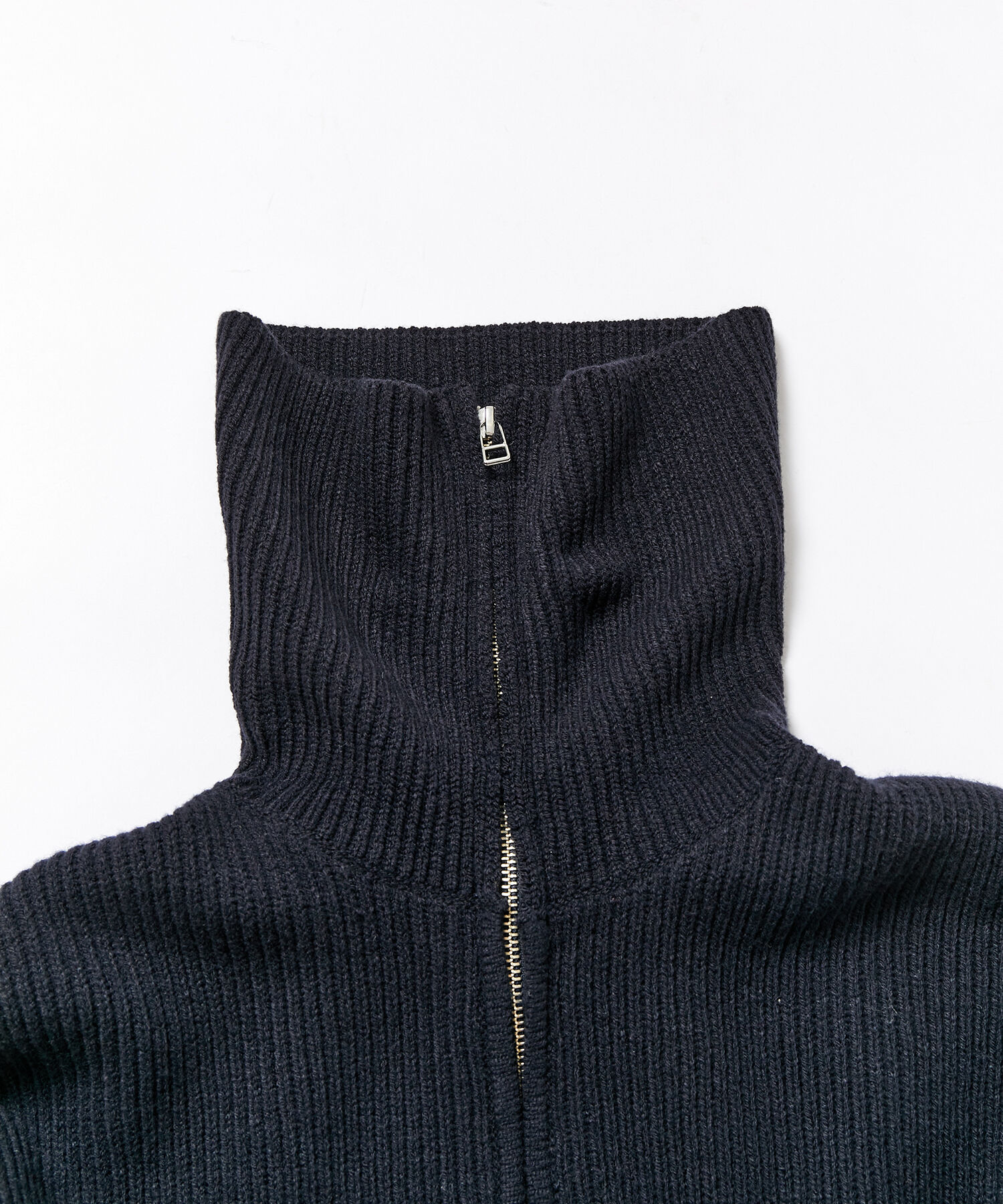 ADAM ET ROPE'「ルーズシルエット ハーフジップ ビッグカラー ニット プルオーバー / ユニセックス」|ニット・セーター|