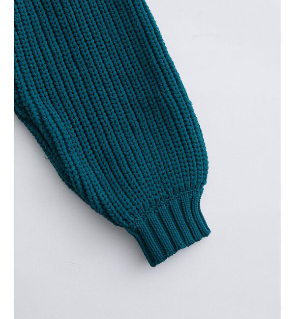 ADAM ET ROPE'「【WEB限定】ボリュームケーブル ニット パーカー / ロングシーズン着用可能 / 超軽量 / ユニセックス」|パーカー|