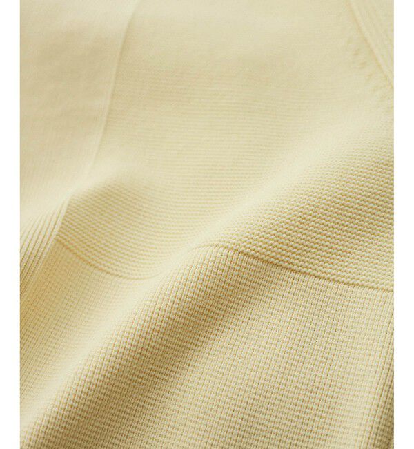 ADAM ET ROPE'「【WEB限定】・【サステナブル】セレクトネックBIG釦カーディガン」|カーディガン|